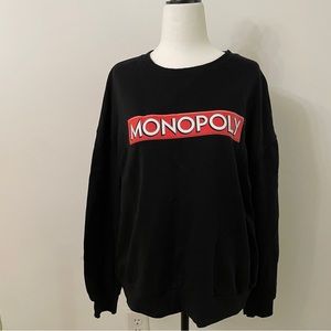 ZARA MONOPOLY Sweatshirt Top